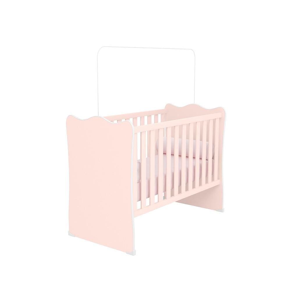 Berço Doce Sonho Rosa 1 - Qmovi