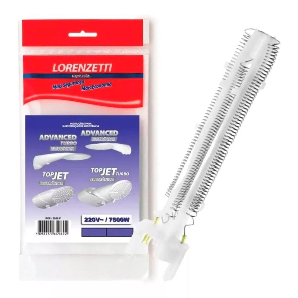 Resistência Lorenzetti Advanced / Top Jet 3056f 220v 7500w