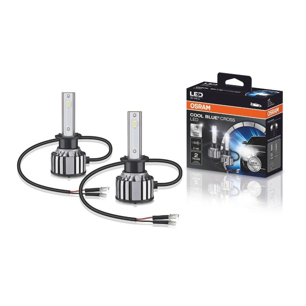 Lâmpada Super Led Osram H1 6000k Cool Blue Cross