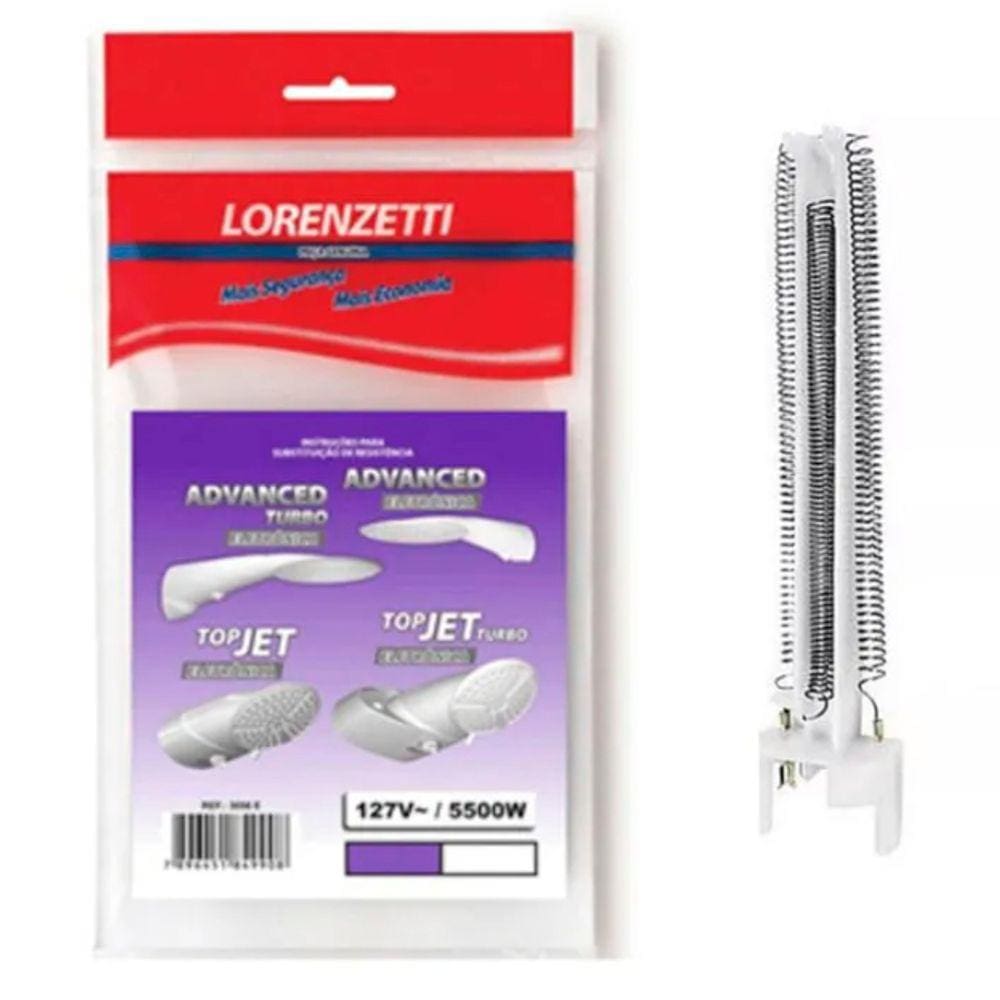 Resistência Lorenzetti Advanced / Top Jet 3056e 127v 5500w