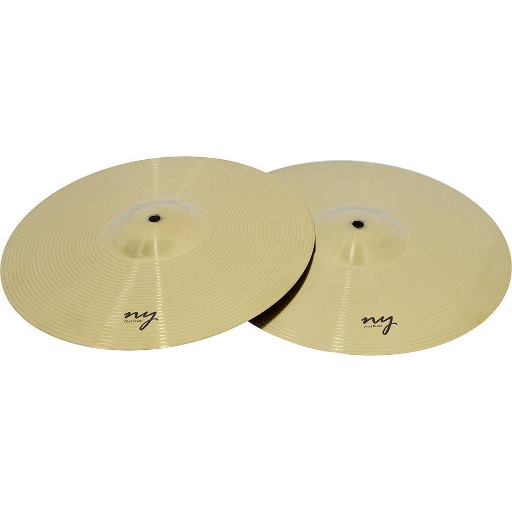 Par de Pratos de Bateria Chimbal 14\" New York