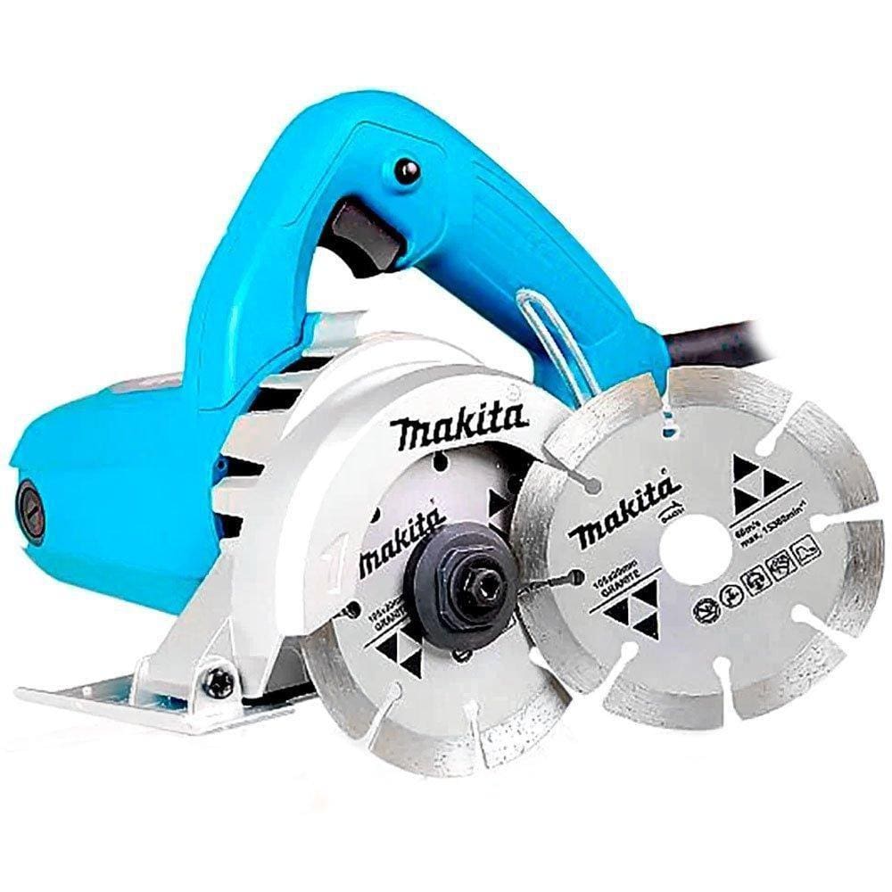 Serra Mármore à Seco 4.3/8 Pol 1.300W 110V + 2 Discos Makita