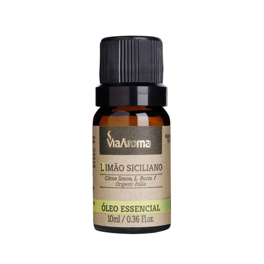 Óleo Essencial De Limão Siciliano 10ml - Via Aroma