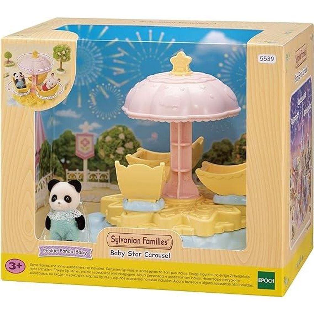 Carrossel Estrela Para Bebes - Sylvanian Families Epoch 5539