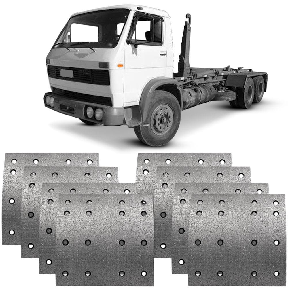 Lona Freio Volkswagen 11-130 5.9 81 a 86 Traseira LonaFlex