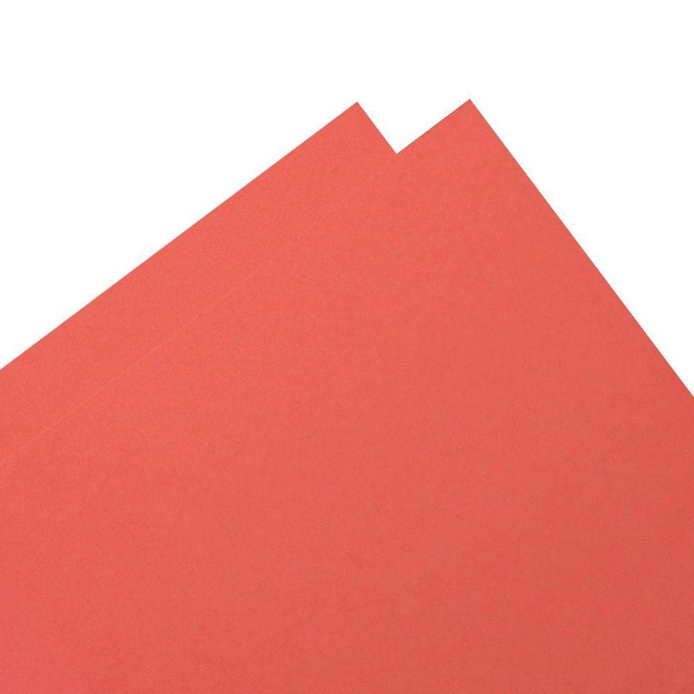 Papel Color Plus 80g - Formato A4 Laranja Costa Rica - 50 folhas