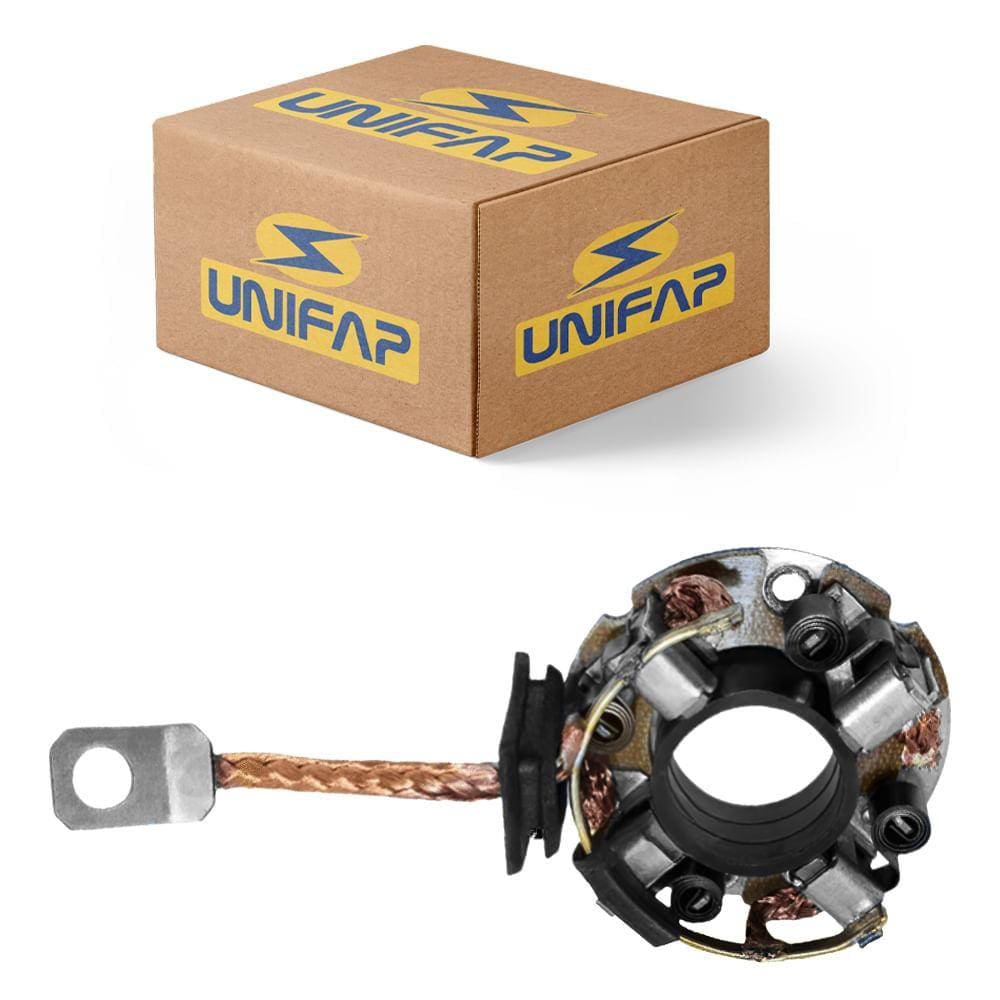 Porta Escova Motor Partida Palio Siena Uno 12V Unifap 11494