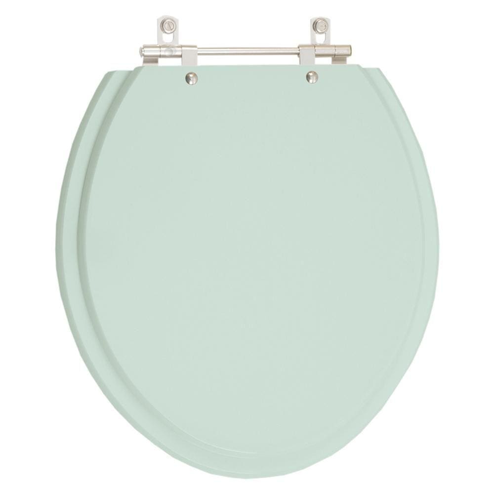 Assento Sanitário Oval Água Marinha Para Vaso Celite
