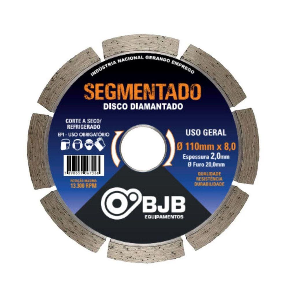 Disco Corte Diamantado Concreto Serra Para Makita 110Mm