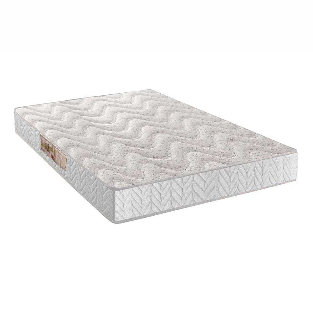 Colchão Viúvo Duoface Unique Wave D45 17cmx128cmx188cm Paropas By Ecosono Branco