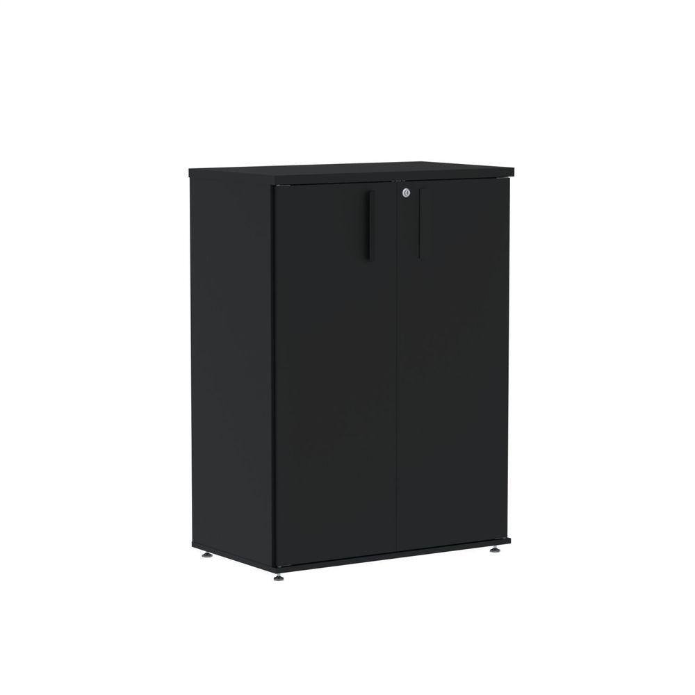 Armário Intermediário 02 Portas Pivotante Aic1100 Preto