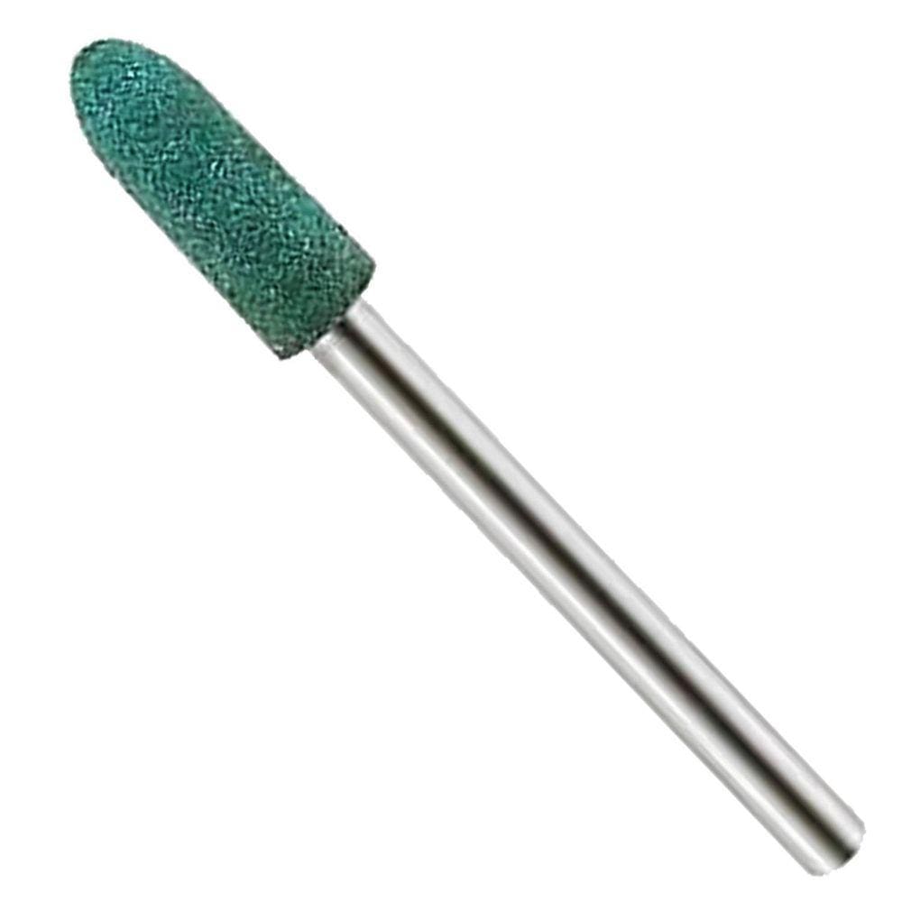 Ponta Montada 5Mm Borracha Cônica Haste 3Mm Micro Retifica