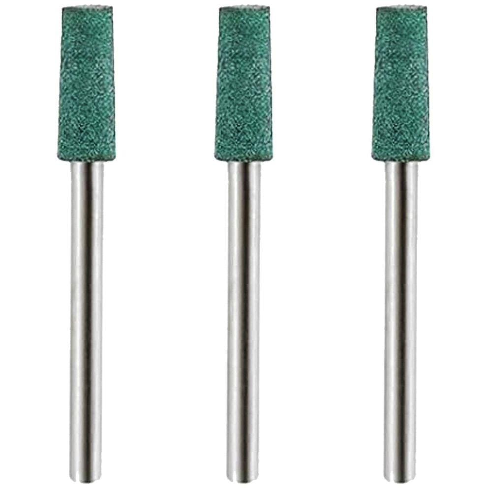 Kit 3 Ponta Montada De Borracha 5Mm Haste 3Mm Micro Retifica