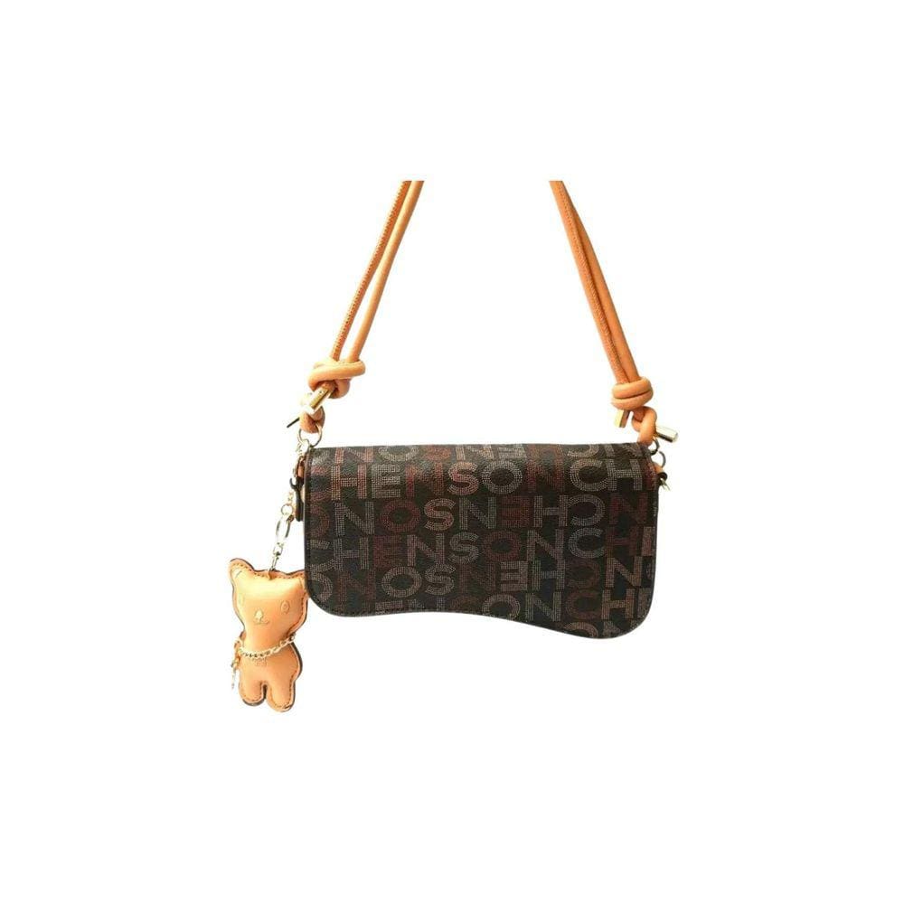 Bolsa Chenson Basic Monograma Ombro 3483479 Cafe