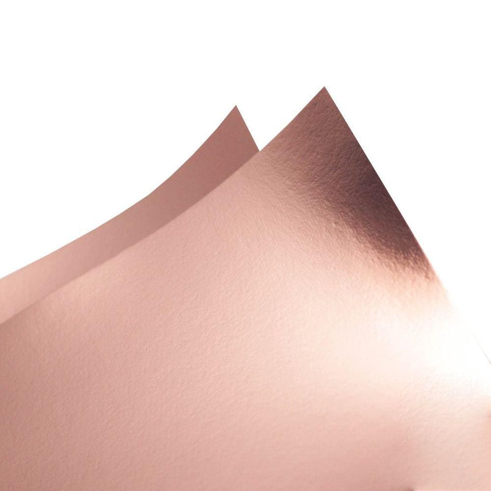 Papel Lamicote Laminado Pacote com 10 folhas A4 Nude - 180G/m²