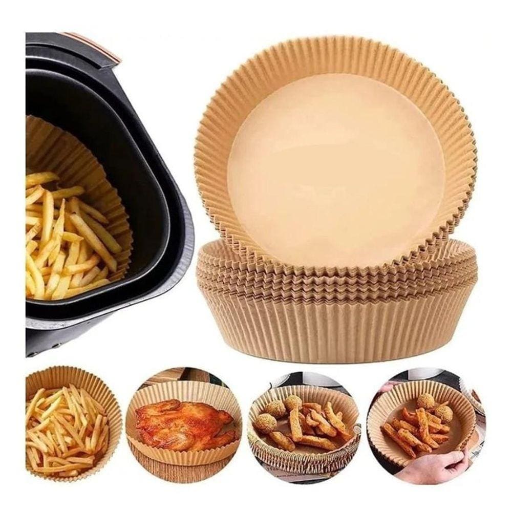 Forma De Air Fryer Descartável 50 Unidades
