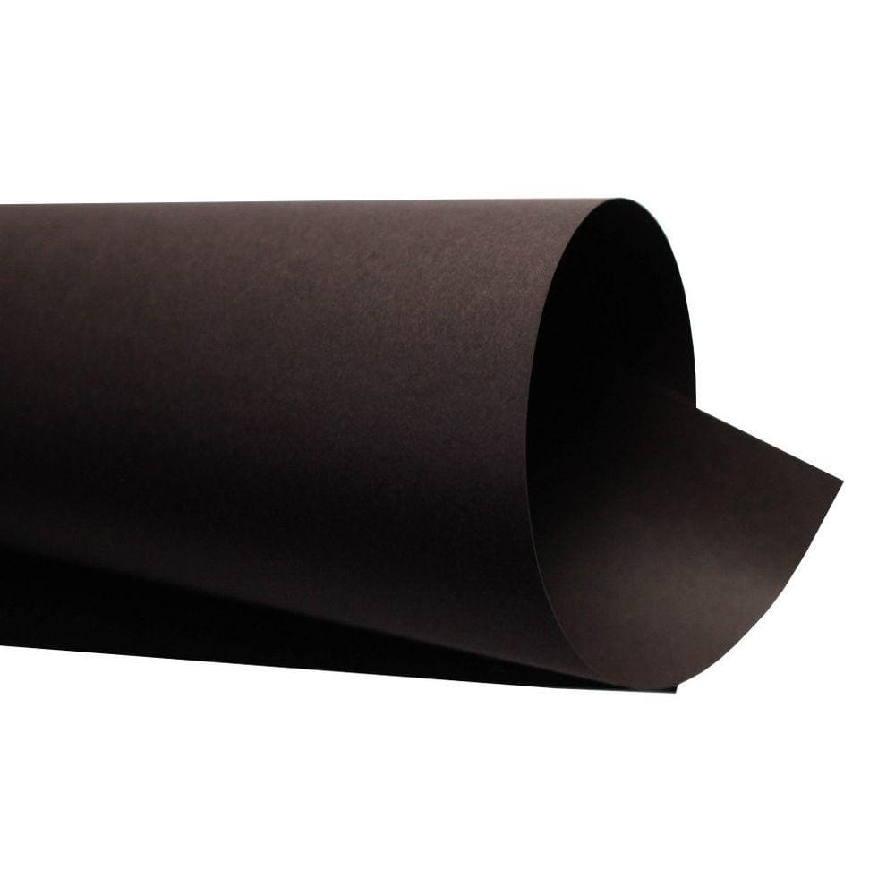 Papel Color Plus 240g - Formato A4 Marrom Escuro Marrocos - 10 folhas