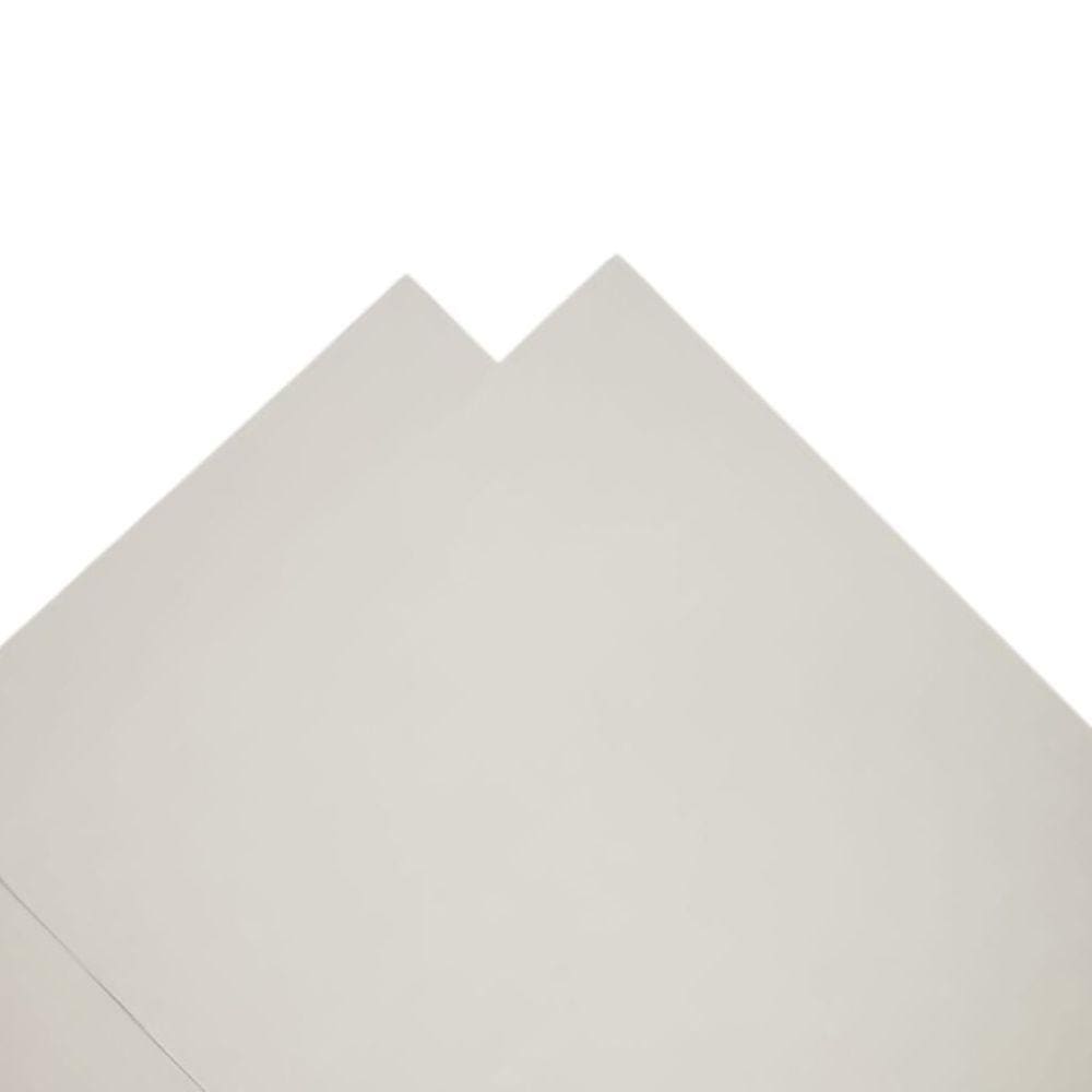 Papel Color Plus 80g - Formato A4 Cinza Claro Roma - 25 folhas