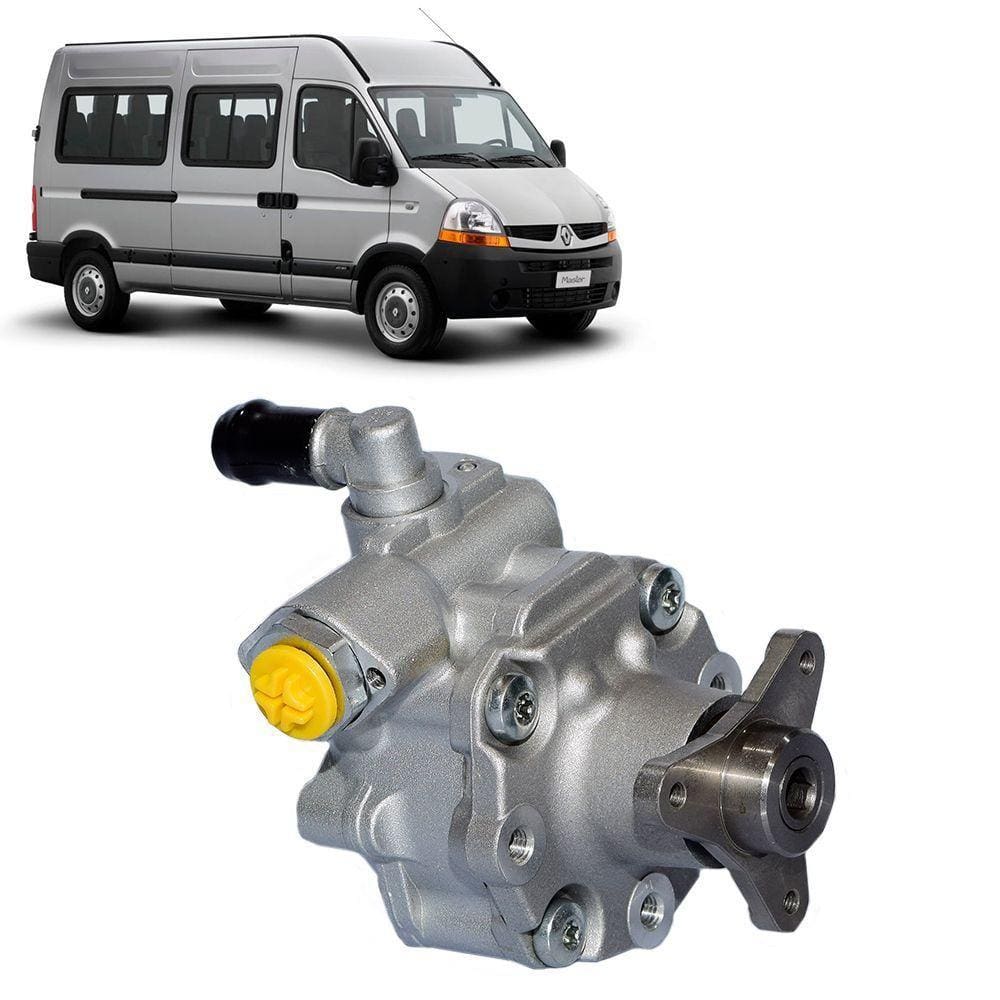 Bomba De Oleo Hd Renault Master Motor 2.3 16v Dci 2013...- Pescoço Alto E Comprido-carcaca Larga 7 Parafusos Frente -dl