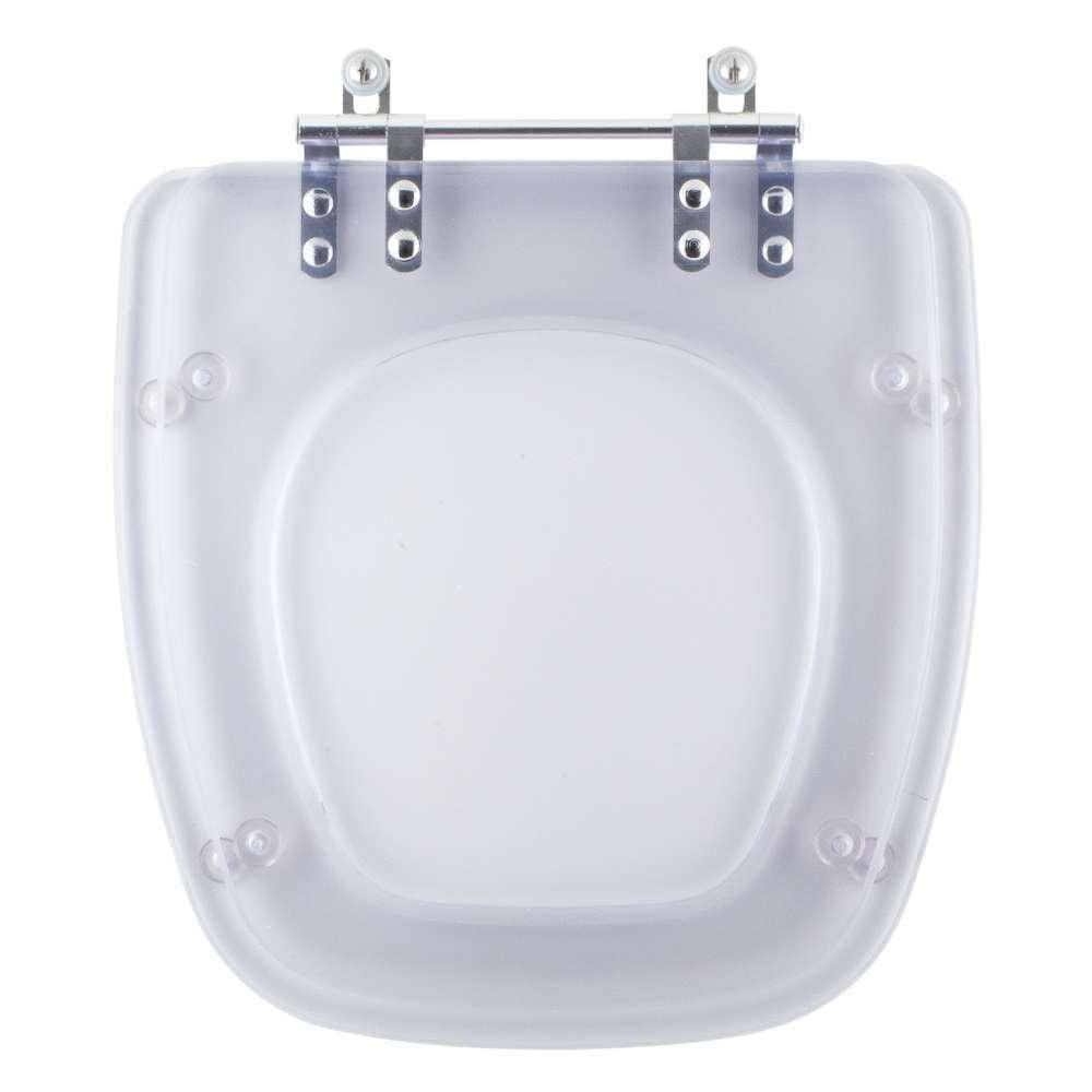 Assento Sanitário Poliester Fit Cristal para vaso Celite