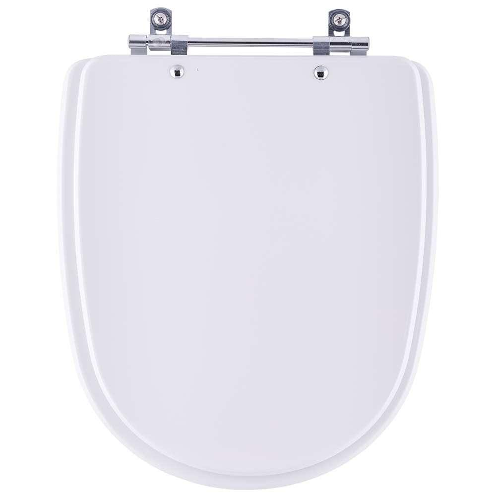 Assento Sanitário Poliester Atena Branco para vaso Hervy