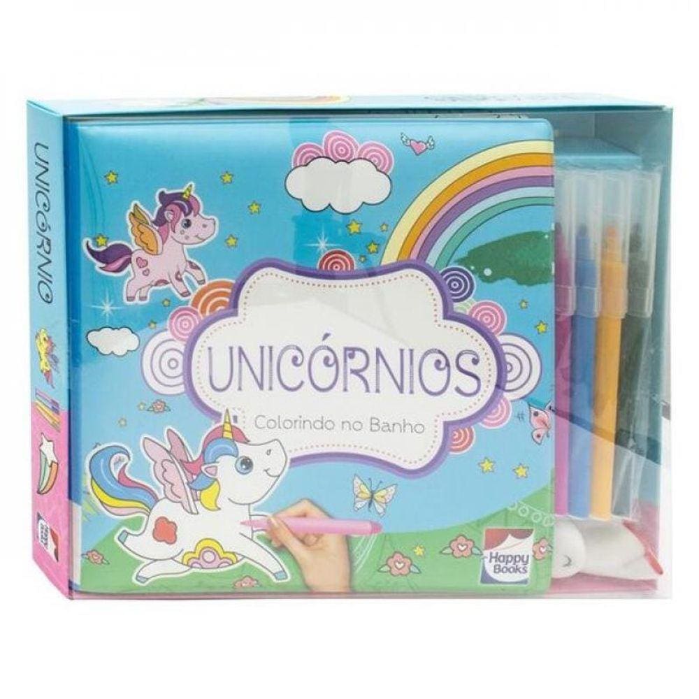 Colorindo No Banho: Unicórnio