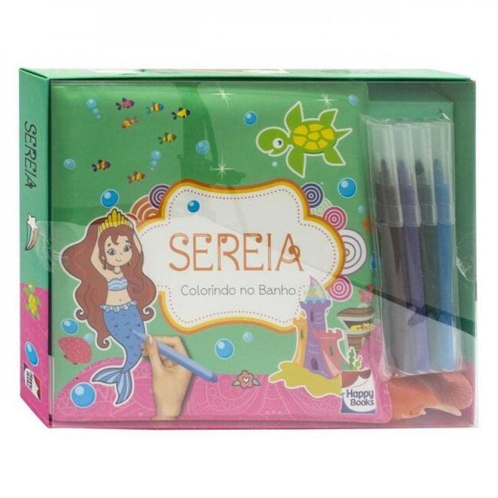 Colorindo No Banho: Sereia