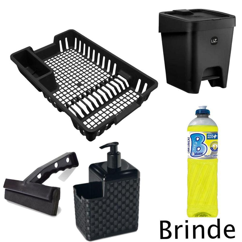 Conjunto A Completo Para Pia De Cozinha + Detergente