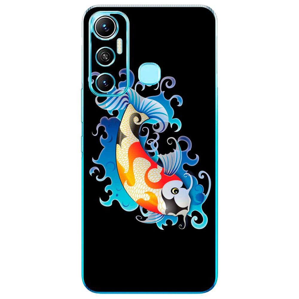 Capa Adesivo Skin053 Verso Para Infinix X689F Hot 11
