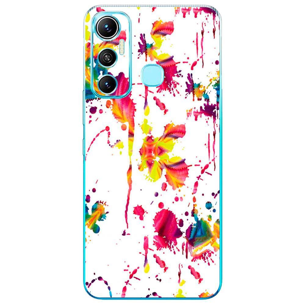Capa Adesivo Skin205 Verso Para Infinix X689F Hot 11