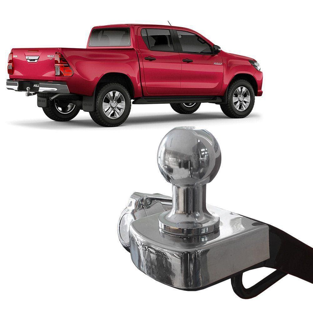 Engate Hilux 2005 a 2023 para Reboque Rabicho Fixo 700 kg