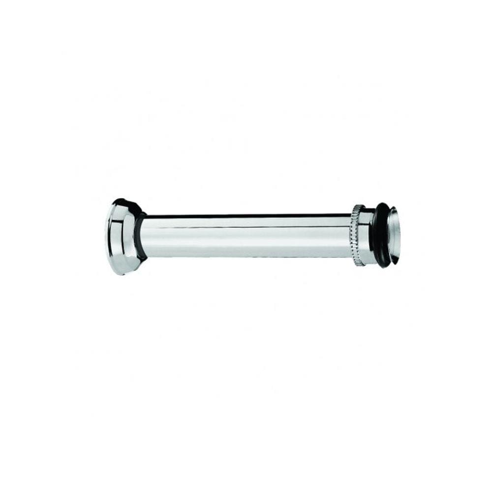 Tubo Ligação Bacia Ajustável Spud 1.1/2X25CM Cromado Esteves VLL418CWG