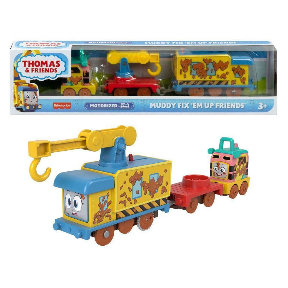 Trenzinho Motorizado - Thomas e Friends - Muddy MATTEL