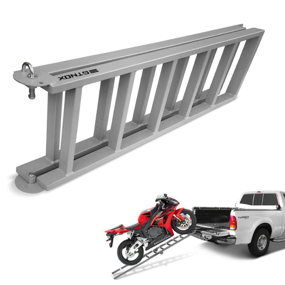 Rampa Para Moto Pickup Aço Carbono Universal 200Kg Gtnox