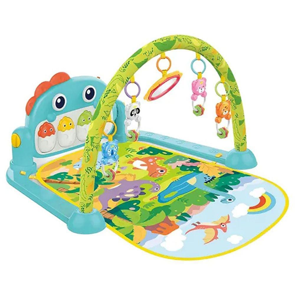 Piano Tapete e Chocalho Baby Brinquedo Dino HE0643 - Dorémi