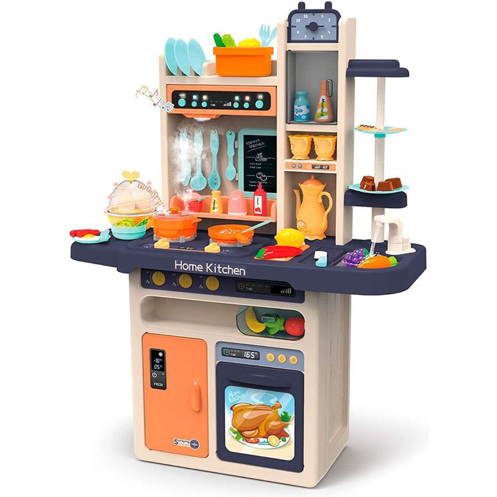 Cozinha de Brinquedo Moderna 65 pçs com Luz Sons e Água 889-161 - Dorémi