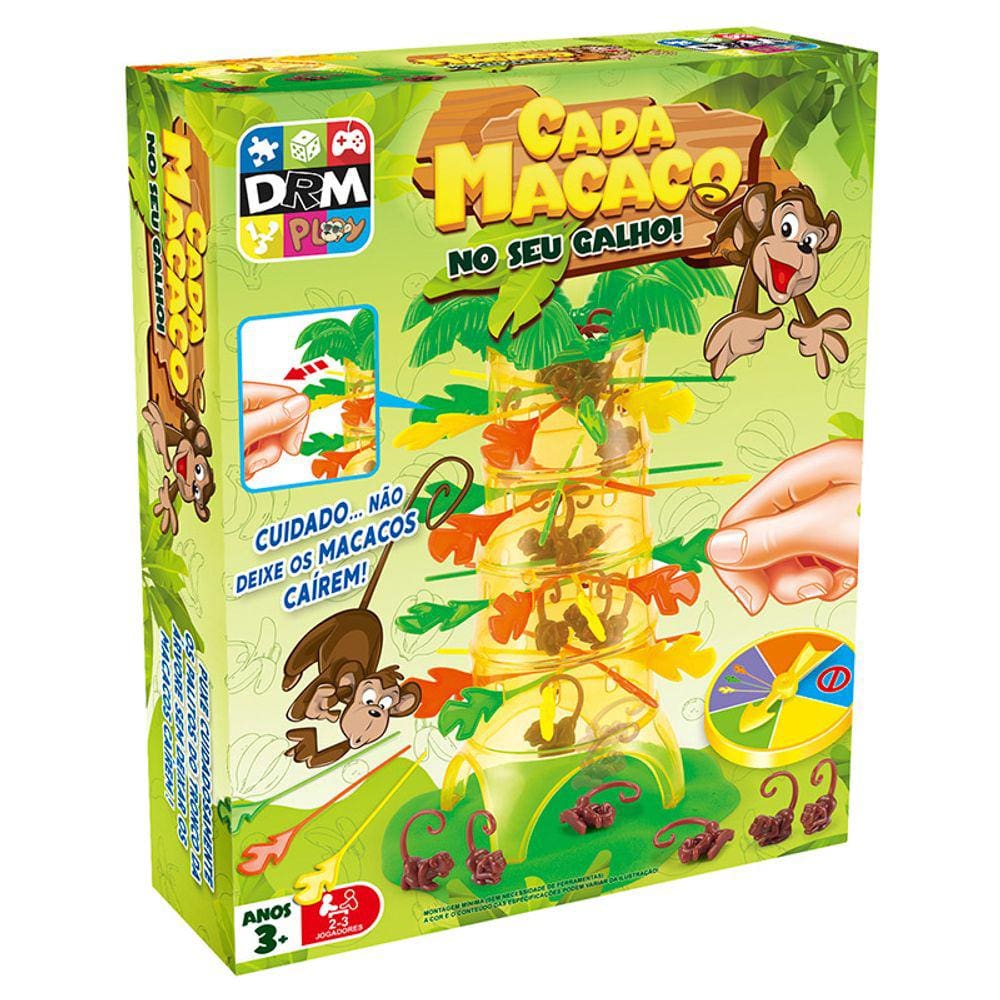 Jogo do Cada Macaco no Seu Galho 62788 - Dorémi