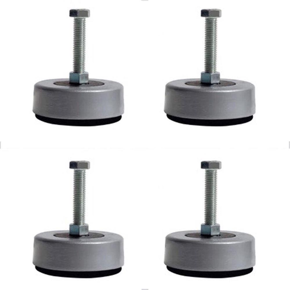 Kit com 4pçs Vibra Stop Mini 90mm Parafuso 5/8” 500-2000kg Vibra Stop