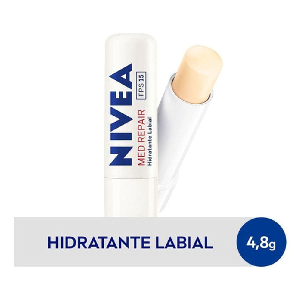 Nivea Protetor Labial Med Repair Fps15 4,8g