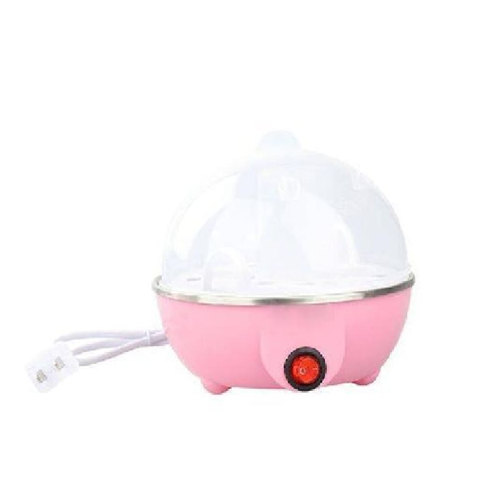 Cozedor Elétrico A Vapor Para Ovos Rosa