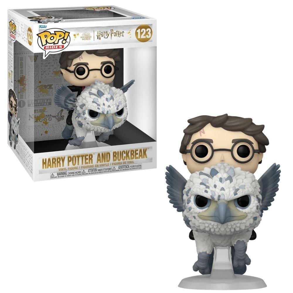 Boneco Funko Pop Rides Deluxe Harry Potter Harry & Buckbeak