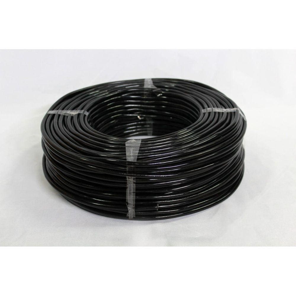 Fio Cabo Flexível 4 Mm 50 Metros Preto