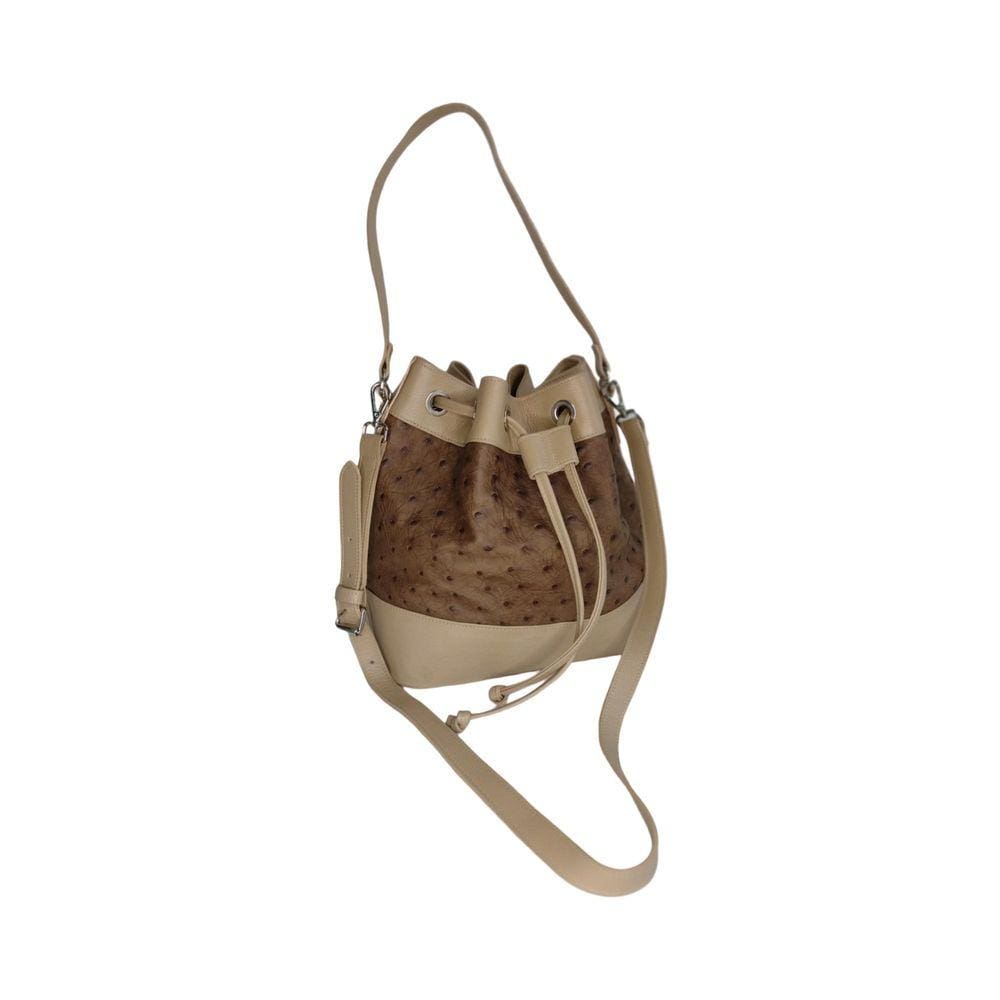 Bolsa Frank Nemeth, Modelo Camila, Em Pele De Avestruz