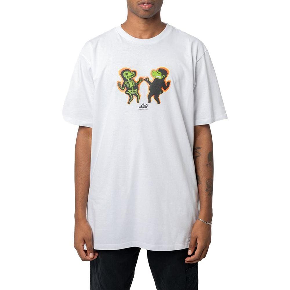 Camiseta Lost Shocked WT24 Masculina Branco