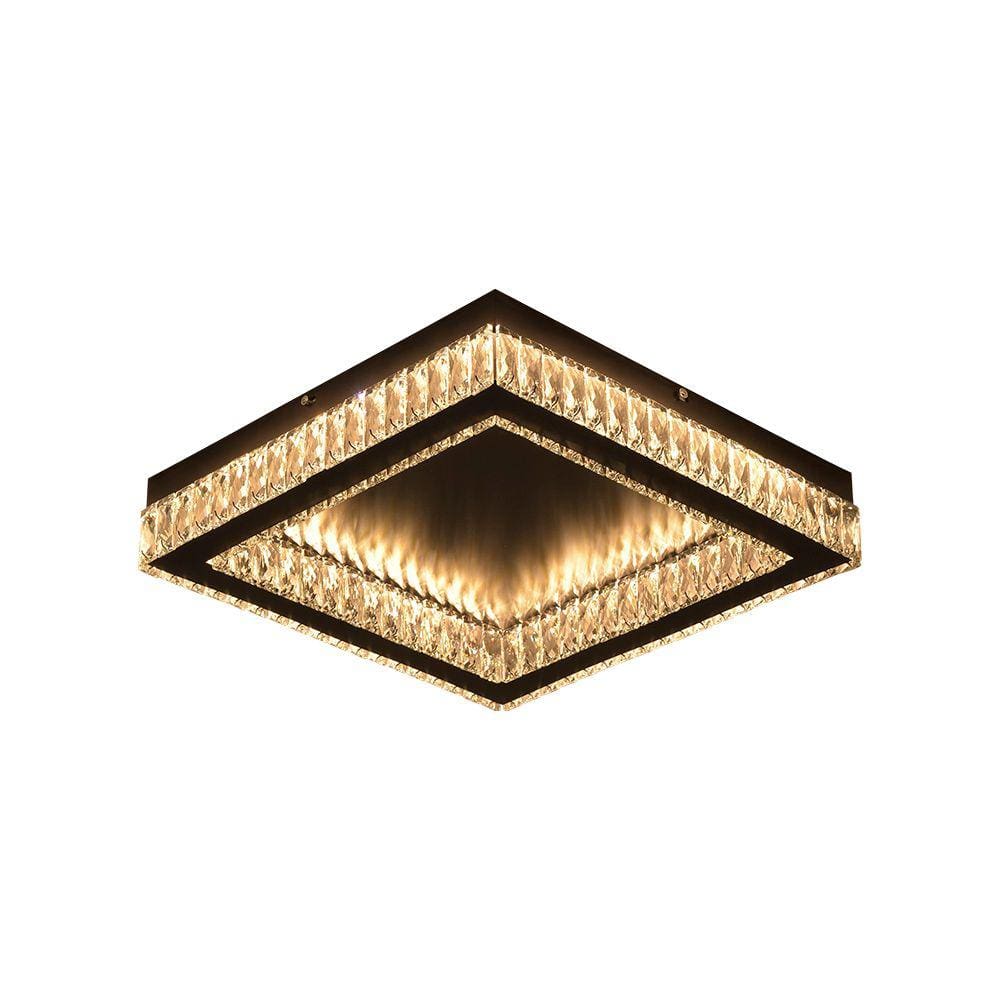 Plafon Skylight Diamond 3064 Preto Led Bivolt