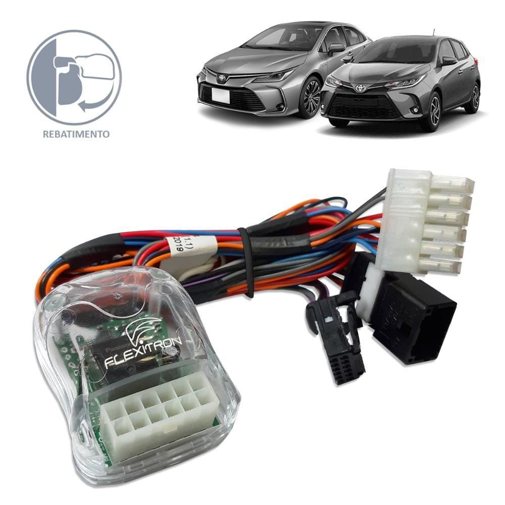 Módulo De Retrovisor Corolla Yaris 2020 a 2024 Rebatimento