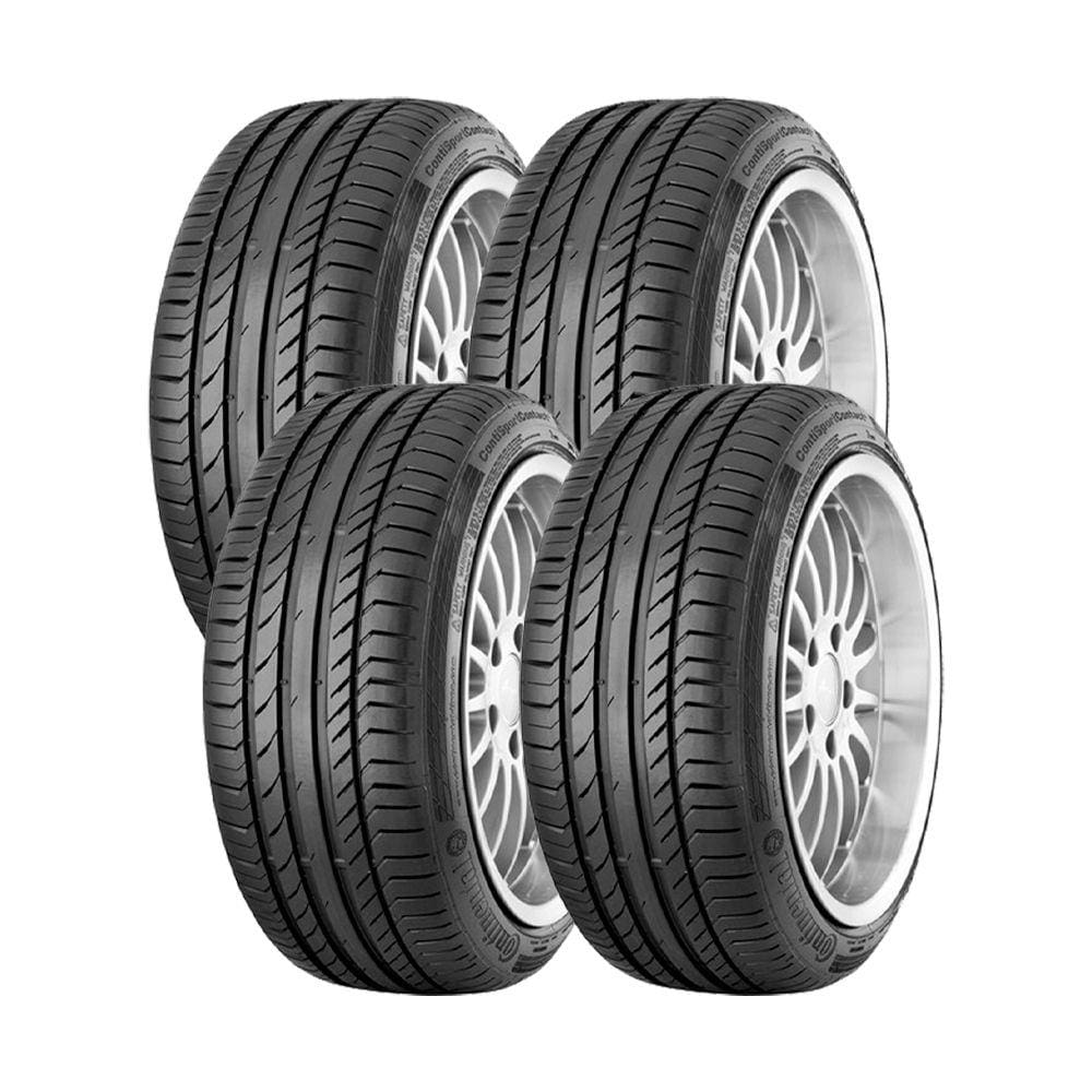 Jogo 4 Pneus Continental Aro 17 ContiSportContact 5 MO 225/45R17 91W