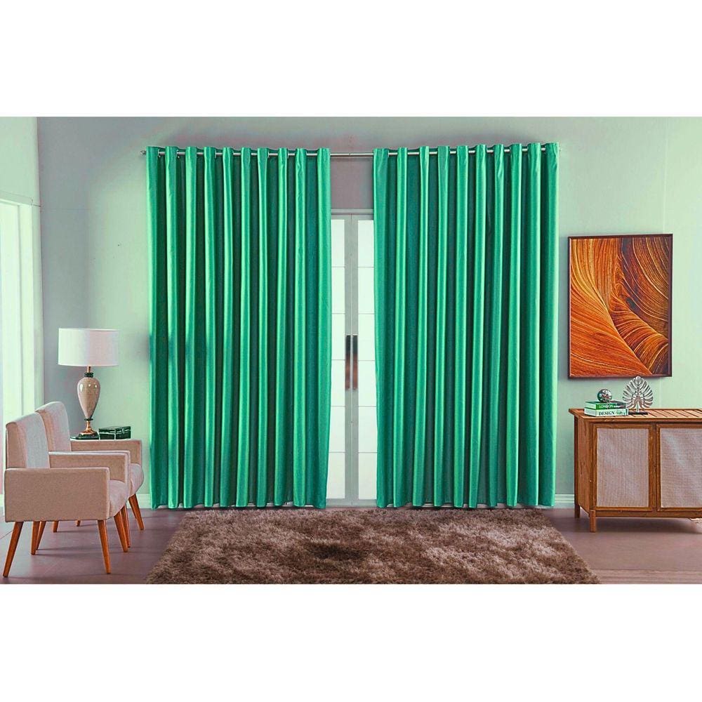 Cortina Blackout Em Tecido Ellegance Sala Quarto 4,00X2,50