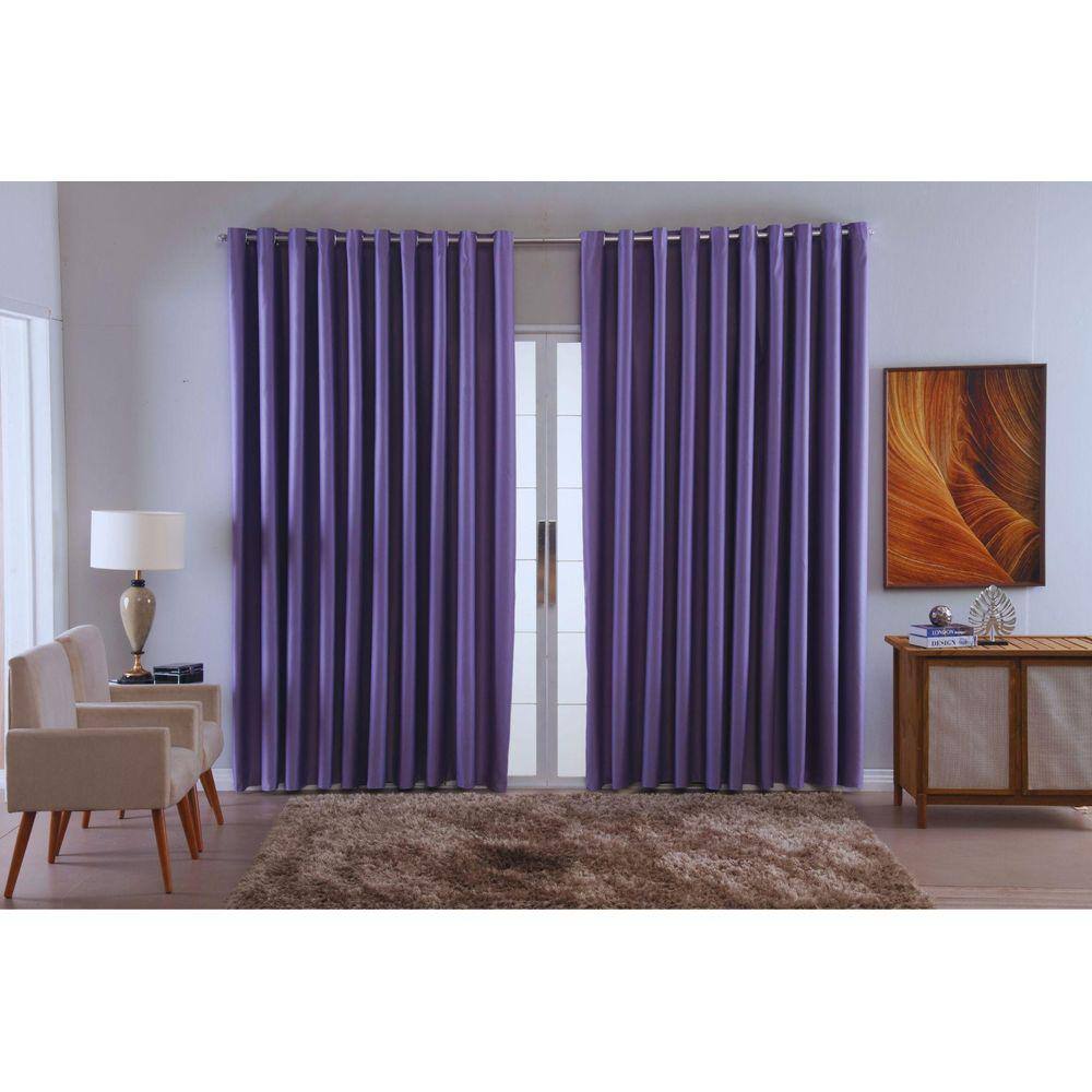Cortina Blackout Em Tecido Ellegance Sala Quarto 4,00X2,50