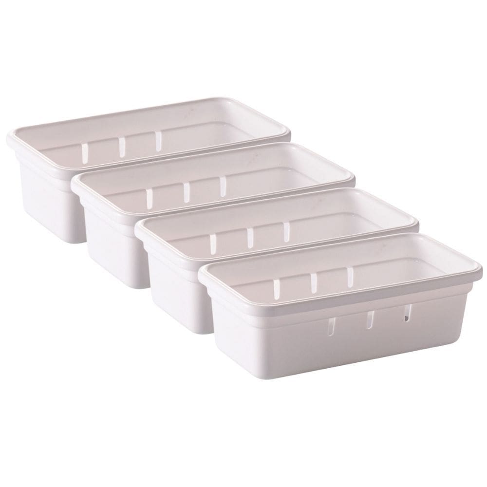 Organizador de gavetas e talheres modular 15,0 x 7,9 cm com 4 unidades Plasutil ref.9731